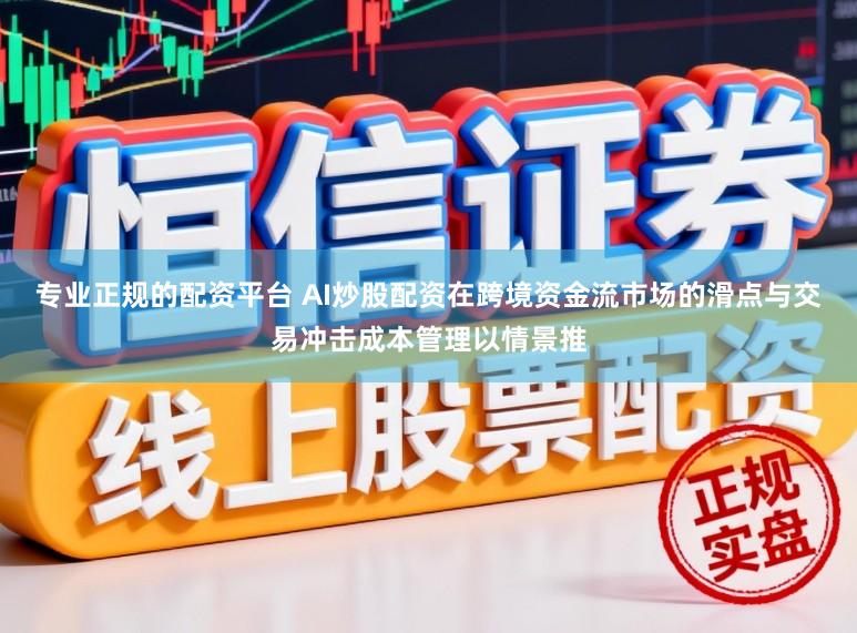 专业正规的配资平台 AI炒股配资在跨境资金流市场的滑点与交易冲击成本管理以情景推