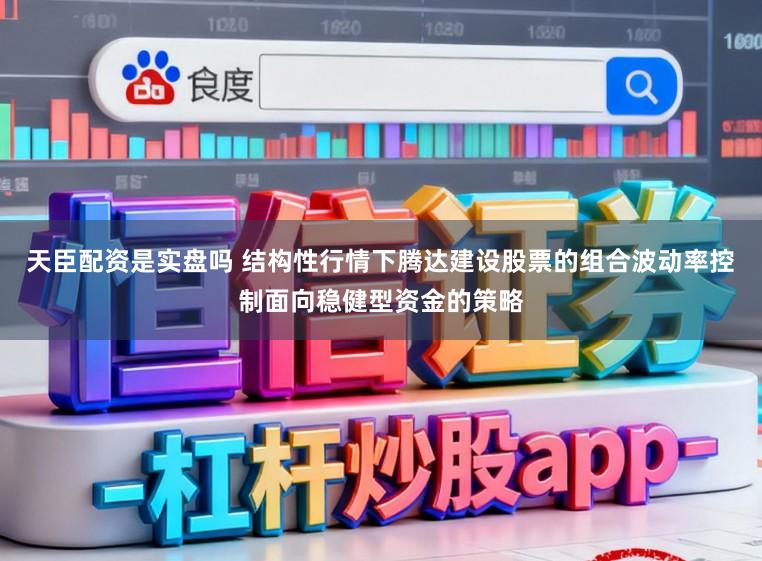 天臣配资是实盘吗 结构性行情下腾达建设股票的组合波动率控制面向稳健型资金的策略